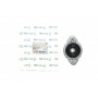 Подушка амортизатора (заднього) MB C-class (W204) 1.6-6.2 07-
