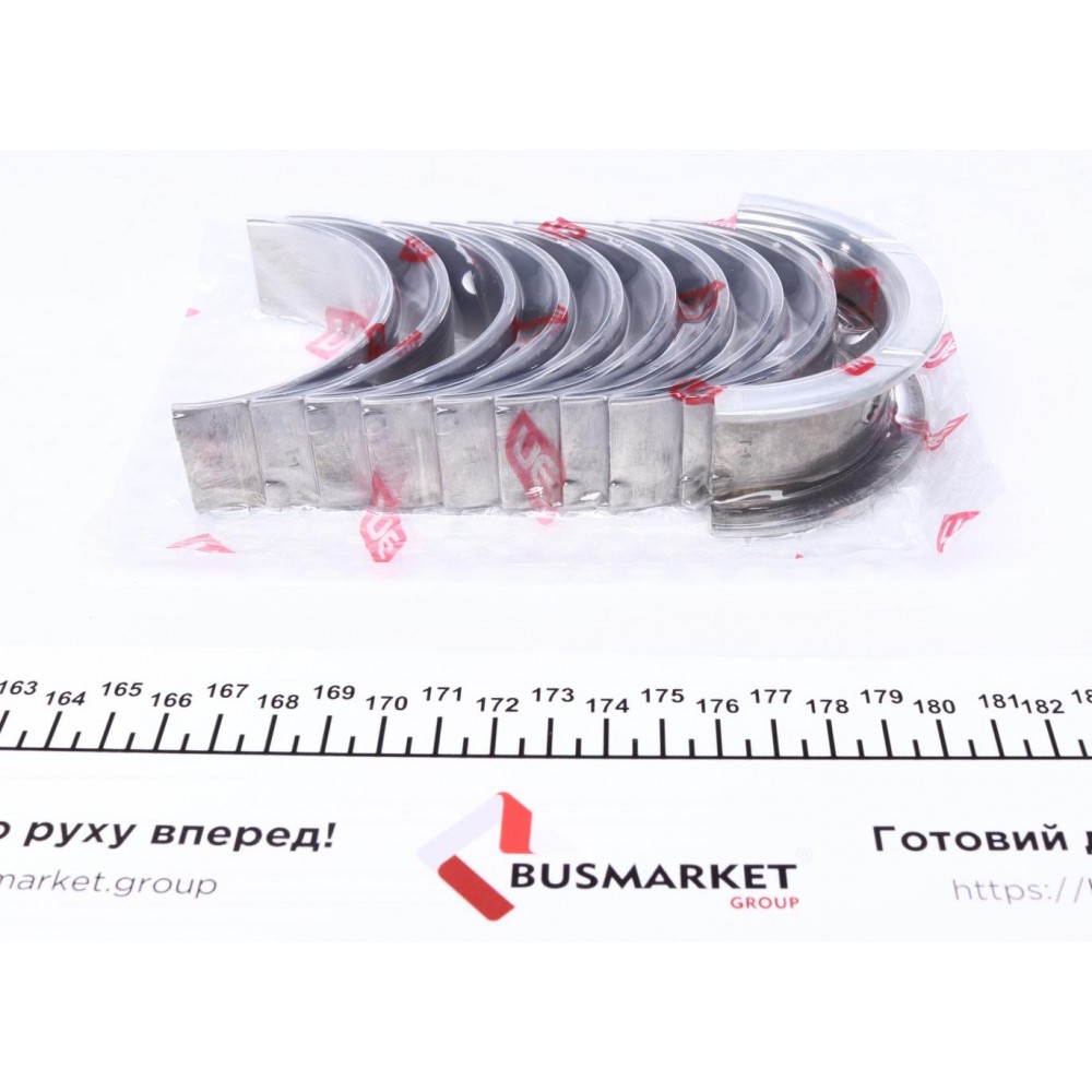 Вкладиші корінні Fiat Ducato 2.3 JTD (+0.25) = 6020242500