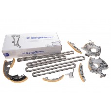 Комплект ланцюга ГРМ Audi A4/A6/A8 2.4/3.2 04-10 (ланцюг + елементи)(BorgWarner)