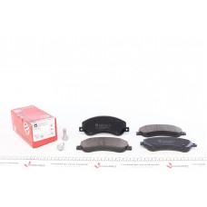 Колодки гальмівні (передні) VW Amarok 2.0 BiTDI/TDI/TSI 10- (Bendix-Bosch)