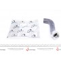 Патрубок інтеркулера VW Golf IV 1.9TDI 97-06