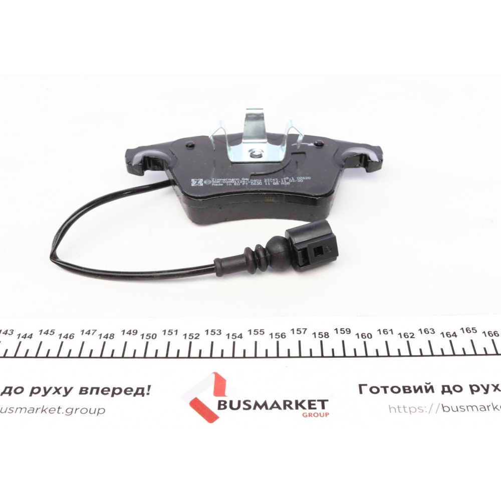 Колодки гальмівні (передні) VW Touareg 2.5TDI 03-10 (Ate-Teves) (з датчиком)