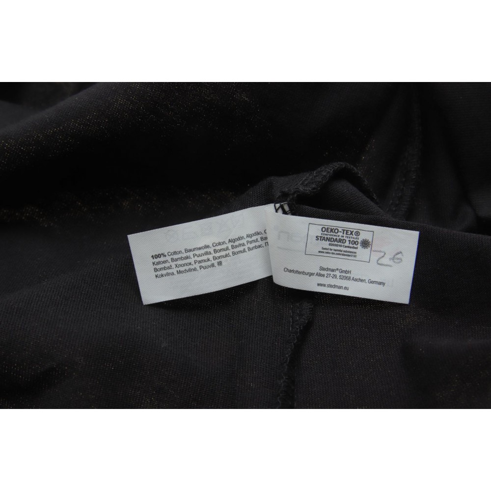 Футболка патріотична BM Parts, чорна, S (100% бавовна)