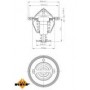 Термостат Nissan Sunny/Mitsubishi Pajero/Lancer 1.6-3.2 92- (76°)