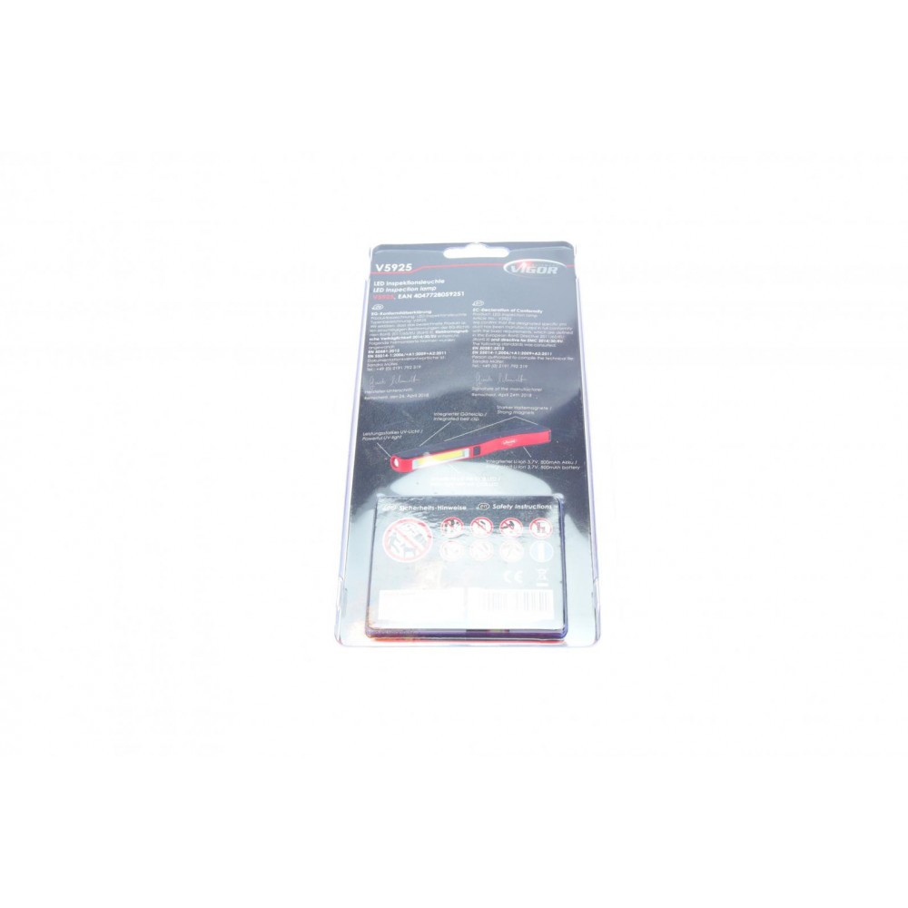 Ліхтарик інспекційний (3 W SMD LED/3 W SMD UV/60/160Lm)