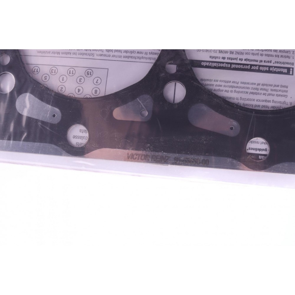 Прокладка ГБЦ Renault Master 3.0 dCi 03-, Ø97,00mm, 0.65mm, (1 метка) ZD3
