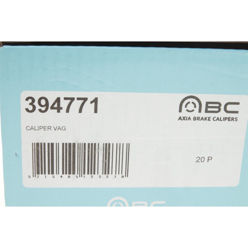 Супорт гальмівний (задній) (R) VW Caddy III 04-15 (d=38mm) (Bosch) (для диска d=272mm)