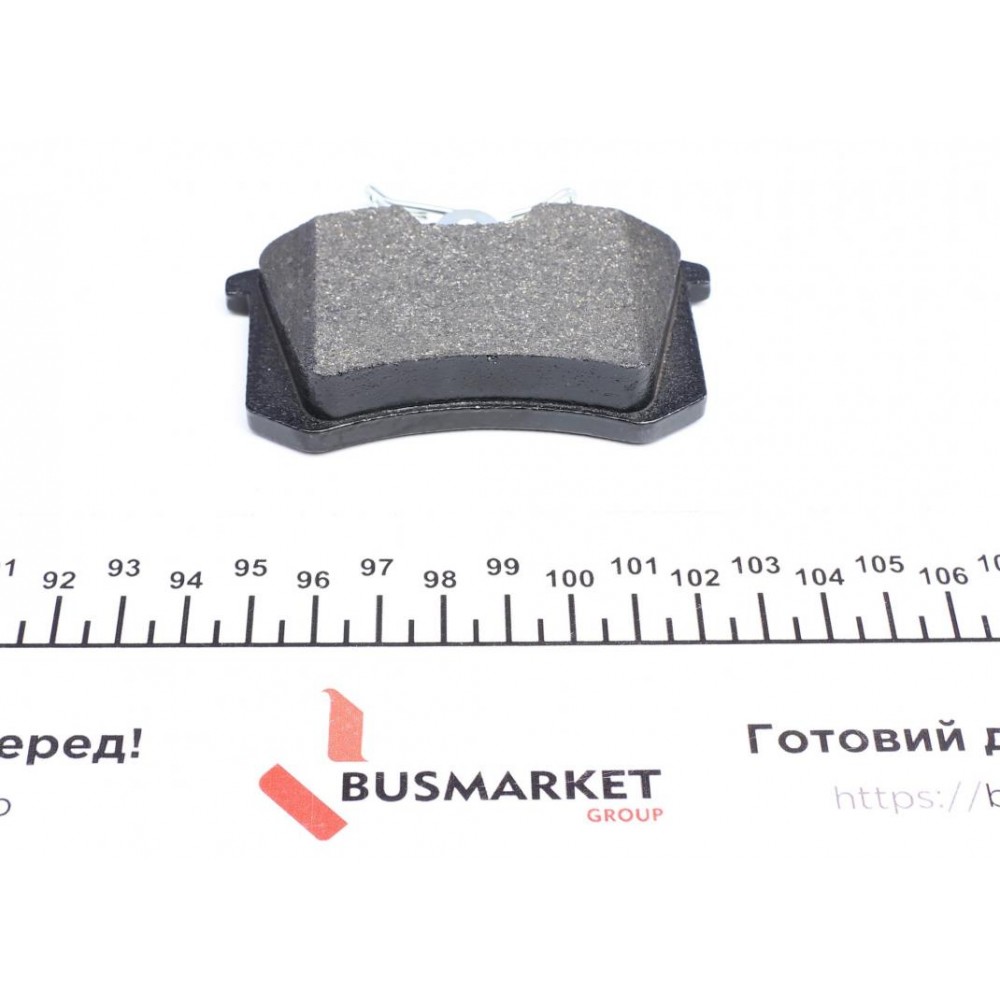 Колодки гальмівні (задні) VW Sharan 95-10/Ford Galaxy 95-06 (87x52.8x17.2) (з датчиком)