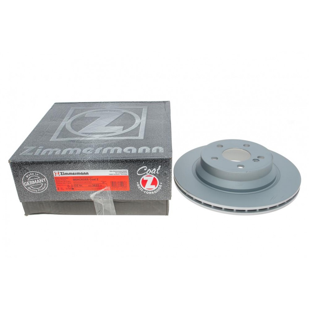 Диск гальмівний (задній) MB E-class (W211/W212/S211/S212) 02-09 (300x22) (з покриттям) (вентил.)