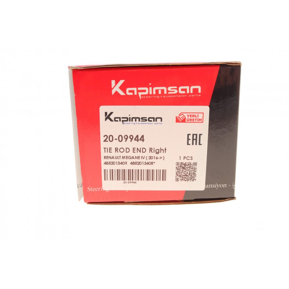 Наконечник тяги рульової (R) Renault Espace V/Megane IV/Talisman 15-/Scenic IV 16- (L=210mm)