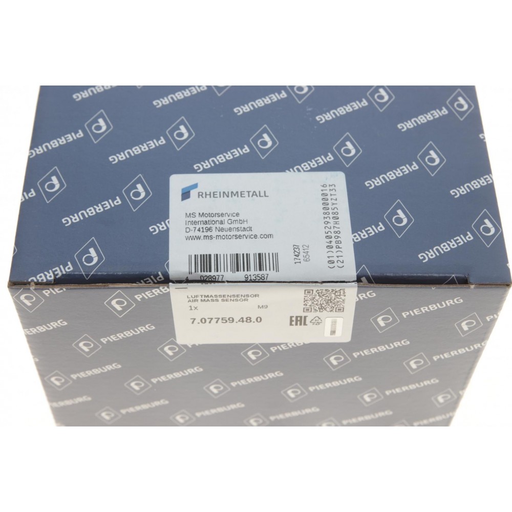 Витратомір повітря Renault Duster 1.5dCi 10-20/Trafic 2.0dCi 01-14
