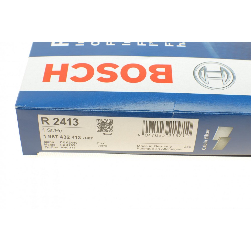 Фільтр салону Ford Focus II/Volvo C30/C70 II/S40 II/V50 04-13 (вугільний)