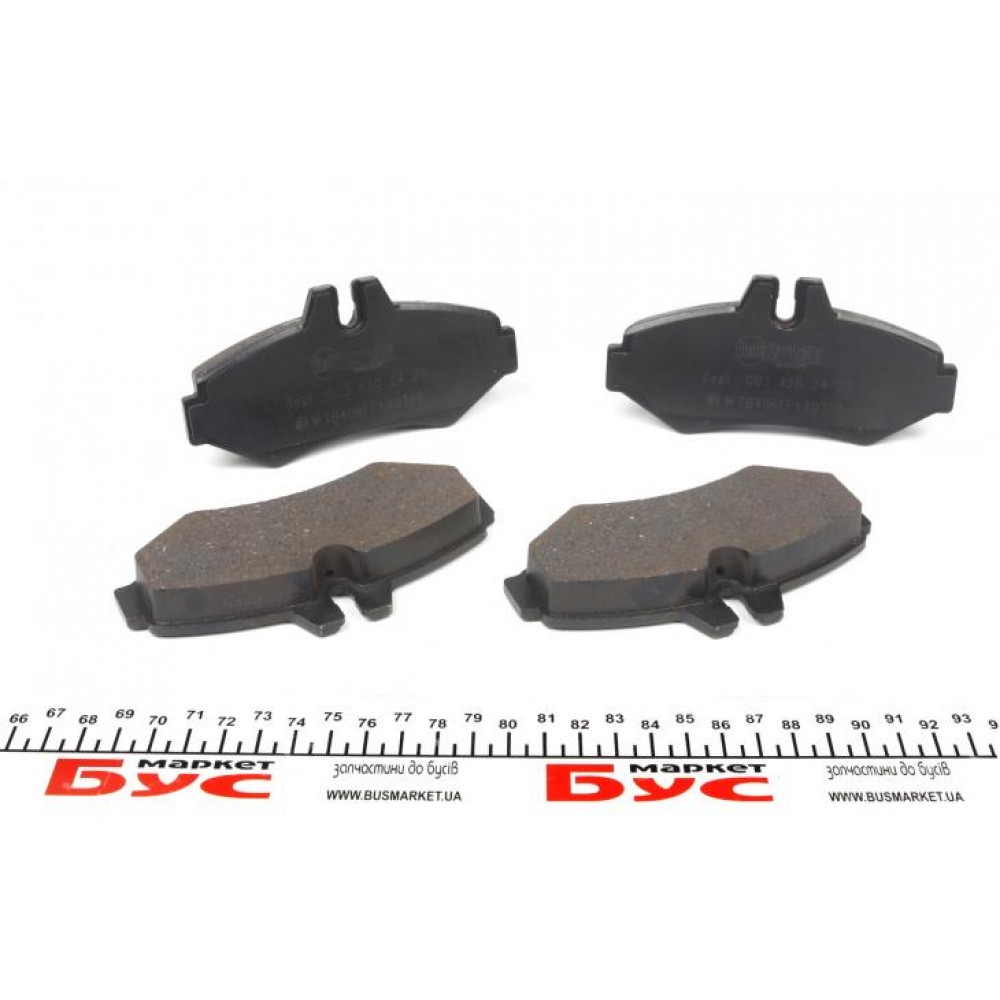 Колодки гальмівні (задні) MB Sprinter 208-316 96- (Bosch) (4257)