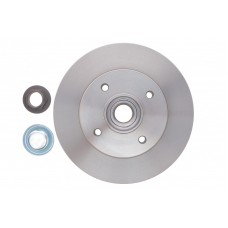 Диск гальмівний (задній) Citroen C3 09-/C4/Peugeot 307/207 04-/208 12- (249х9)(повний)(з підшипником)