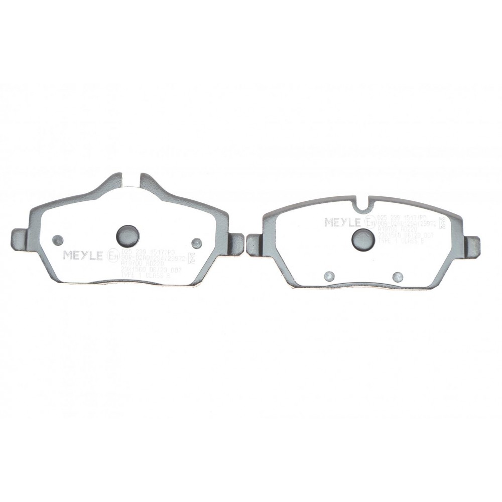 Колодки гальмівні (передні) BMW 1 (E81/E82/E87/E88) 04-13/2 (F45) 14-18 (PREMIUM)