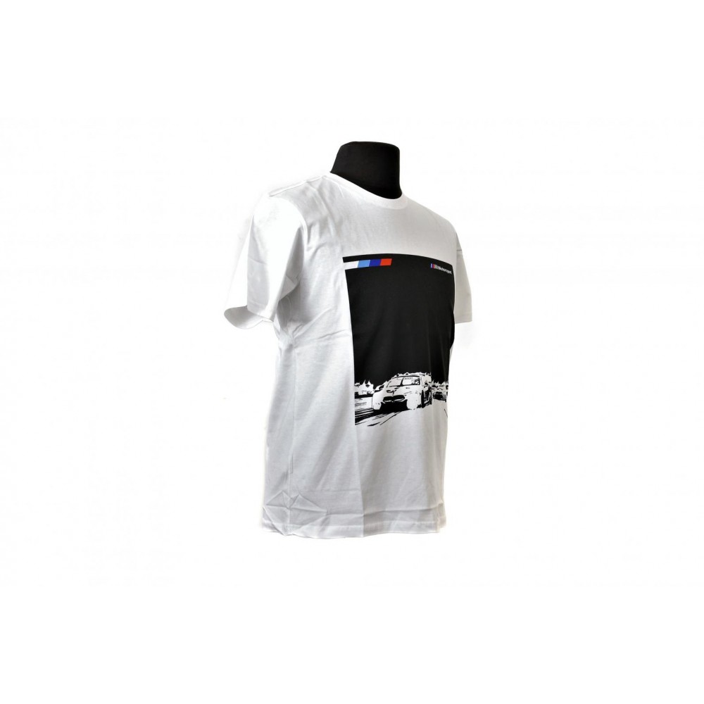 Футболка чоловіча BMW M Motorsport (L) (біла)