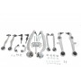 Комплект важелів підвіски (передньої) Audi A4 94-01/A6 97-05/VW Passat 96-00 (товстий палец/повний)