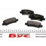Колодки гальмівні (задні) Toyota Corolla 1.4-2.0D 00- (Lucas - Girling)