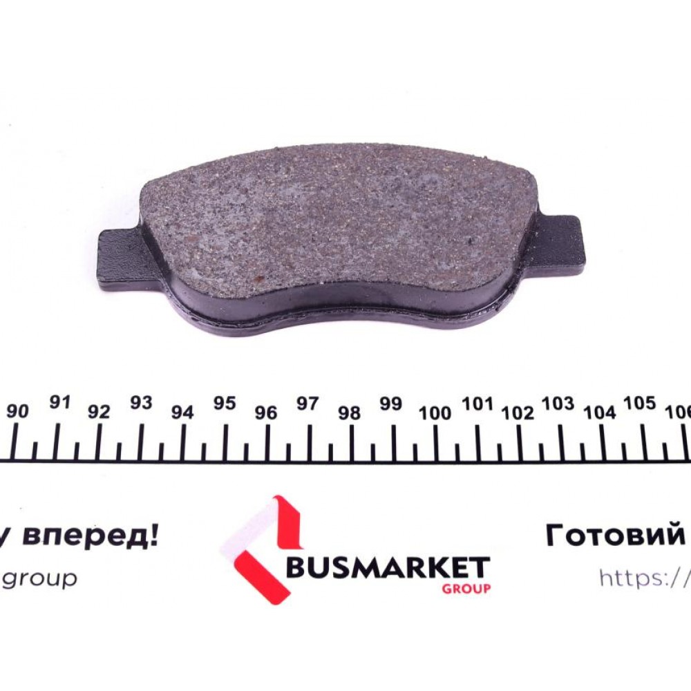 Колодки гальмівні (передні) Fiat Panda 03-/500 07-/Palio 03-12