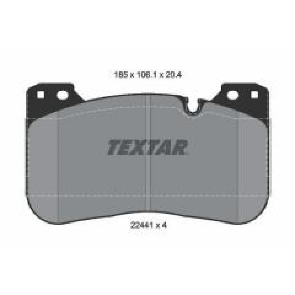 Колодки гальмівні (передні) BMW 5 (G30/F90) 17- /X5 (G05/F95) 19- (Brembo) Q+