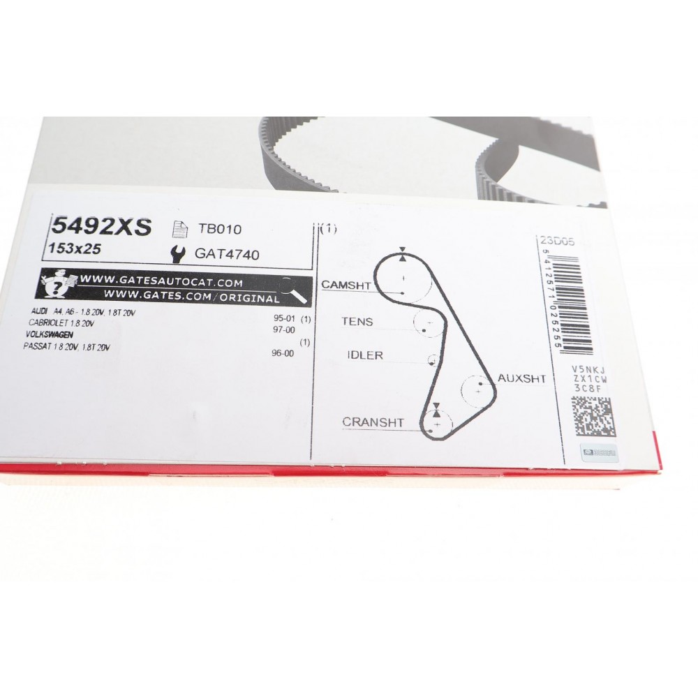 Ремінь ГРМ Audi A4/A6 94-05/VW Passat 1.8/1.8T 97-00 (153x25)