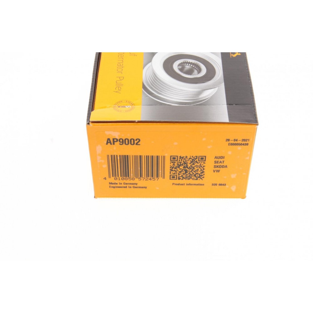 Шків генератора Audi A4/A6/Skoda Superb/VW Passat 1.6-2.0/1.9/2.0TDI 96-05 (5PK)