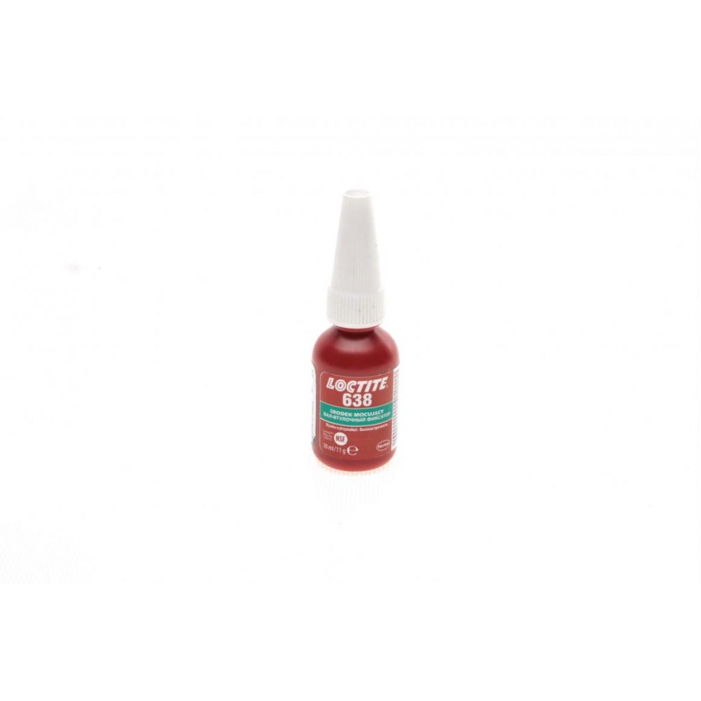 LOCTITE 638, 10ML Фіксатор анаеробний вал-втулковий (зелений) (високої фіксації)(проміжок 0.25)