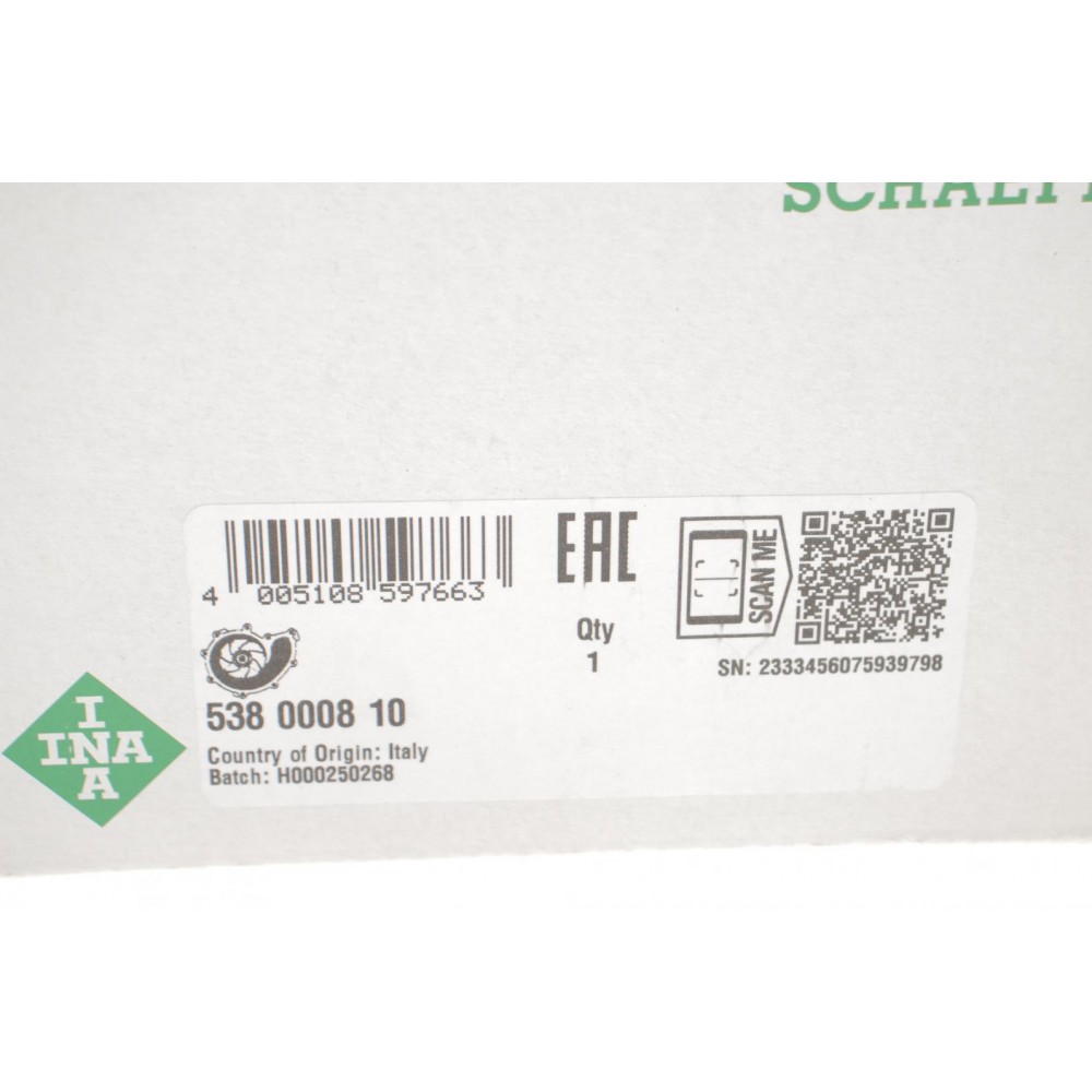 Помпа води Fiat Scudo/Ducato/Citroen Jumpy/Berlingo 1.9D/2.0HDi