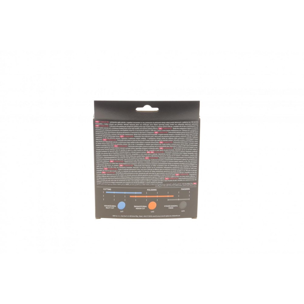 Губка автомобільна для нанесення воску і поліровки Duraflex Velcro Foam Pad Cuttung (150x25mm)