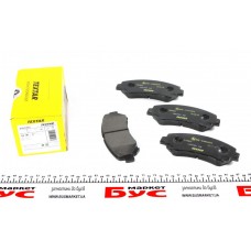 Колодки гальмівні (передні) Nissan Qashqai/X-Trail 07- (141.9x58.6x17.0) (замінено на 2520201)