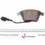 Колодки гальмівні (передні) VW Passat 05-10/Skoda Superb 08-15 (з датчиком) (Ate-Teves) Q+