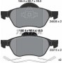 Колодки гальмівні (передні) Renault Megane II/Scenic II 1.4-2.0D 02- (Teves) Q+