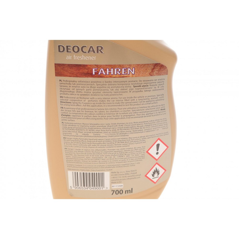 Освіжувач повітря Deocar Fahren (700мл)