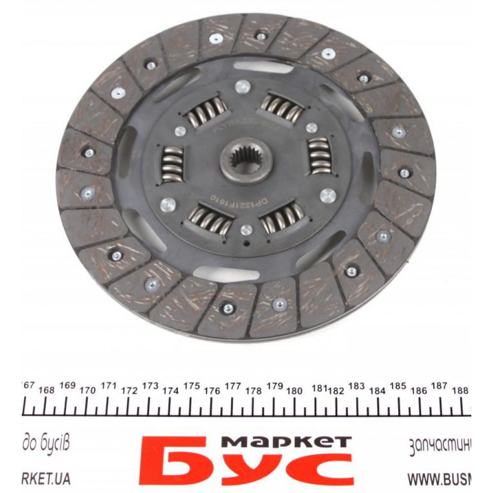 Комплект зчеплення Fiat Doblo 1.6 16V 01- (d=200mm) (+вижимний)