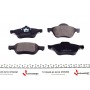 Колодки гальмівні (передні) Renault Megane II/Scenic II 1.4-2.0D 02- (Ate)