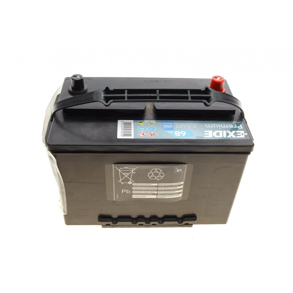 Акумуляторна батарея 68Ah/650A (277x175x190/+L/B1+B12) Premium