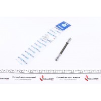 Шланг гальмівний (задній) Audi A1/A3/TT/Skoda Fabia I-ll/Octavia/Roomster/VW Golf 1.0-3.2 95- (166mm)