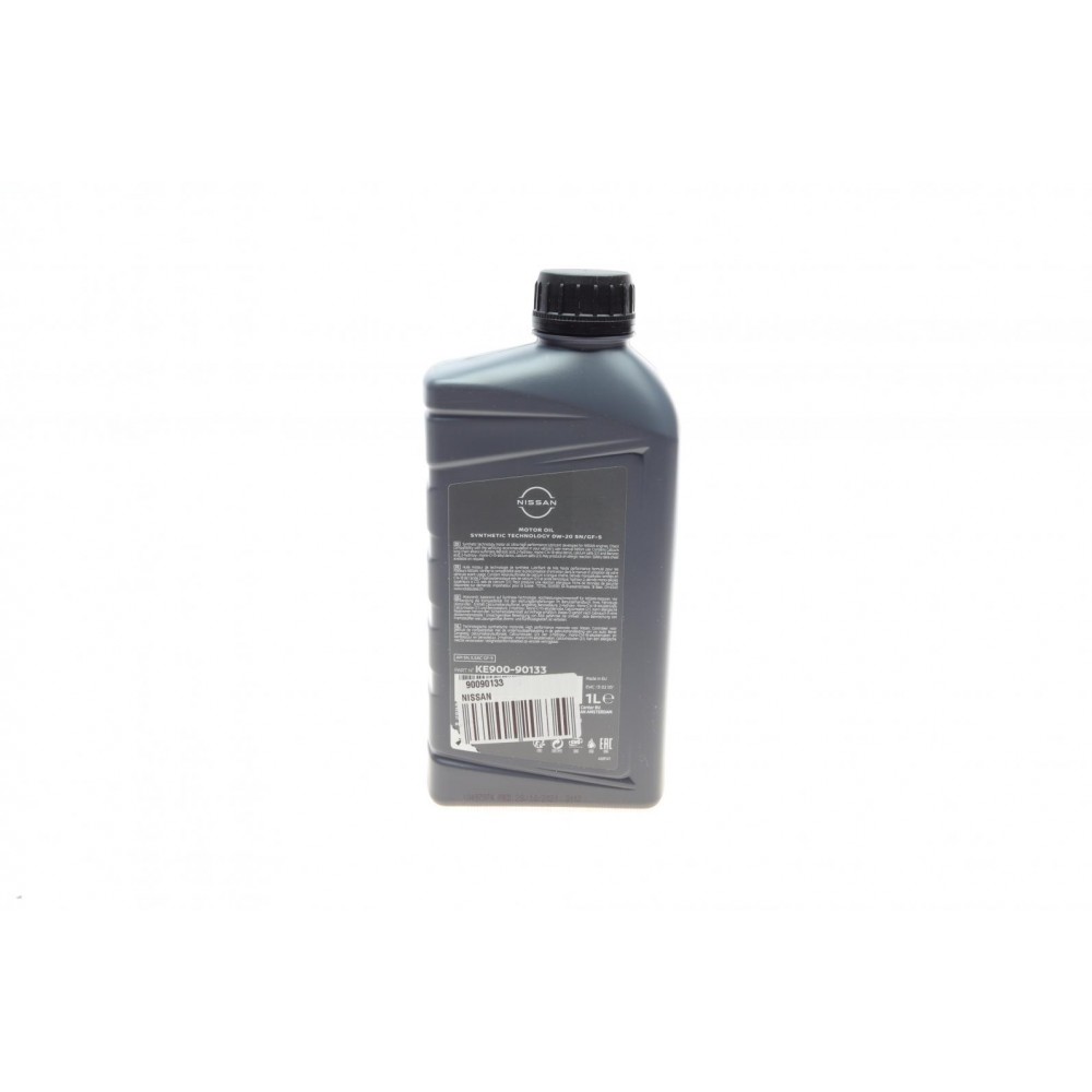 Олива 0W20 Nissan Motor Oil (1L) (SN/GF-5) (замінено на КЕ90090134)