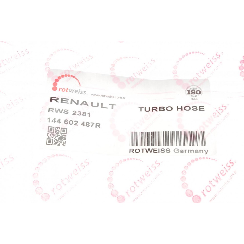 Патрубок інтеркулера (R) Renault Megane III 1.5 dCi 08-