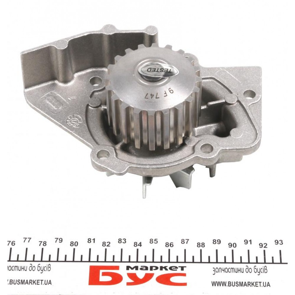 Комплект ГРМ + помпа Citroen Jumpy/Peugeot 306/Fiat Scudo 1.9D/Toyota Corolla 98-08(140x25.4)(PA747)