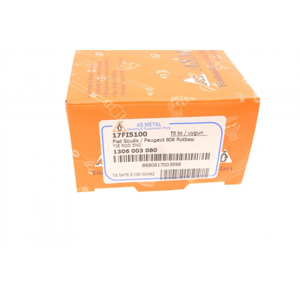 Наконечник тяги рульової Fiat Scudo 96- (12mm)