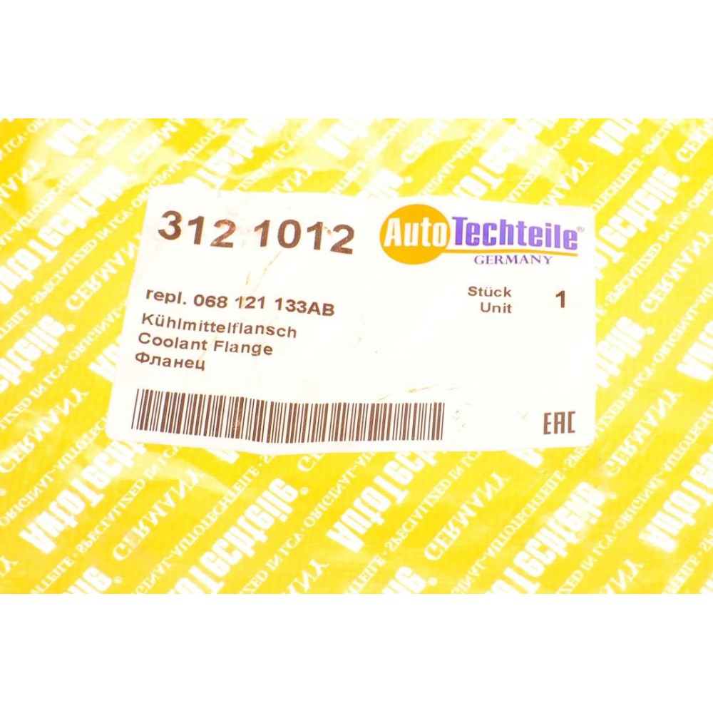 Фланець системи охолодження VW T4 1.9 TD -03 (1210.12)