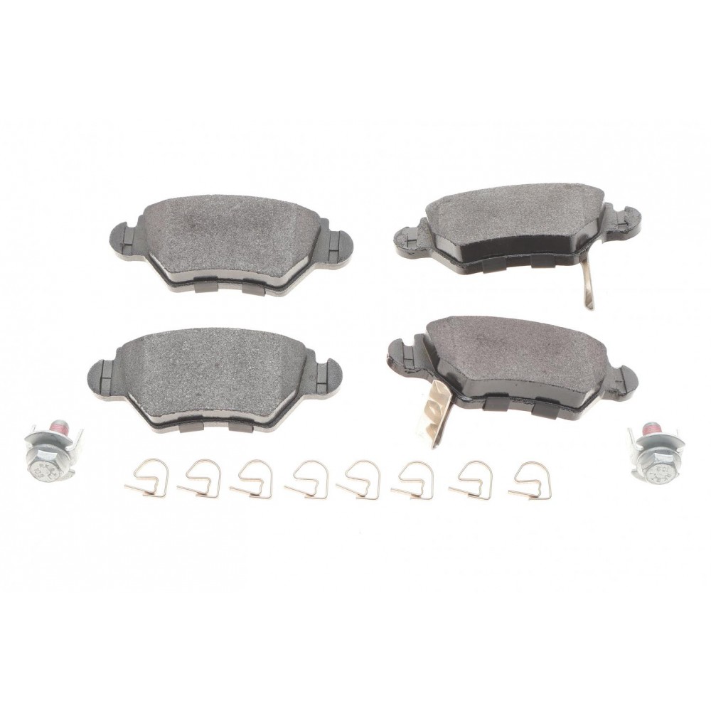 Колодки гальмівні (задні) Opel Astra G/Zafira A 98-09 (Bosch)