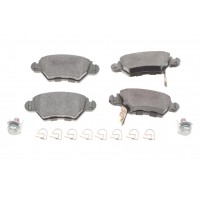 Колодки гальмівні (задні) Opel Astra G/Zafira A 98-09 (Bosch)
