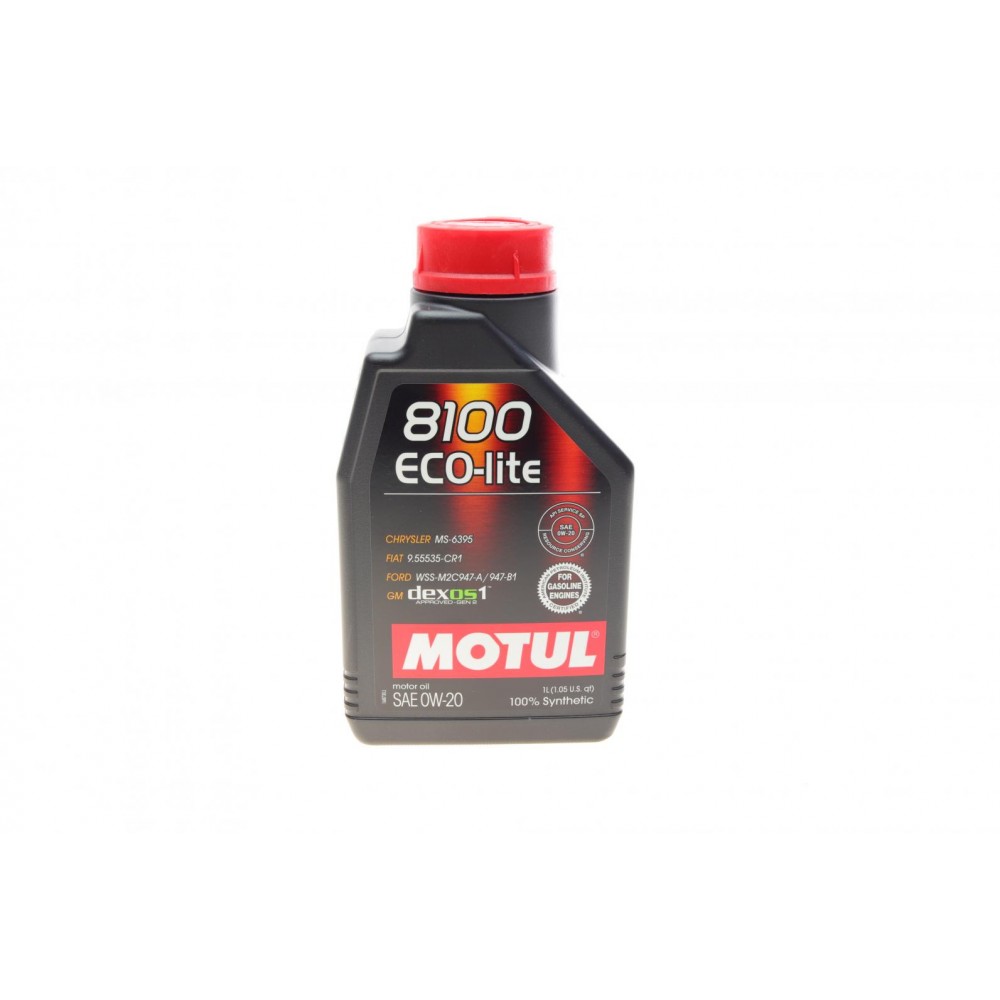 Олива 0W20 ECO-lite SAE 8100 (1л) GM dexos1 GEN3 (104981)/(101525/108534)