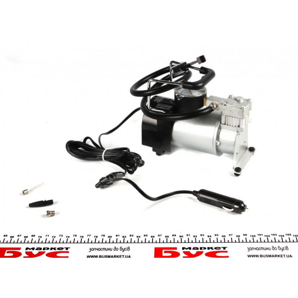 Компресор автомобільний 12V/144W/9.6 BAR (аналоговий манометр PSI/бар)