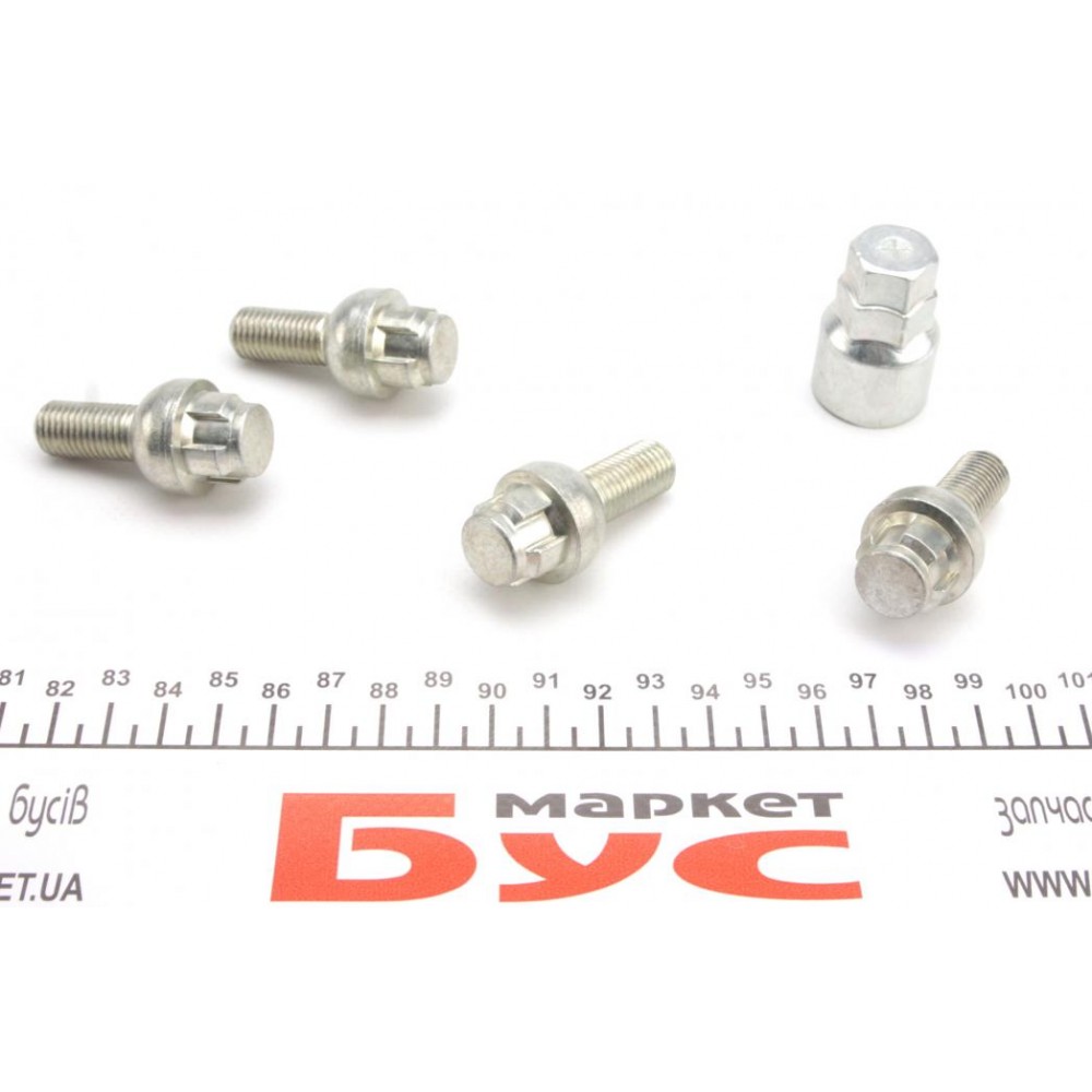 Комплект болтів колісних MB E-class (W210) 95-02 (M12x1.5mm)