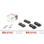 Колодки гальмівні (задні) Ford Focus 98-04/Fiesta 05- (TRW)