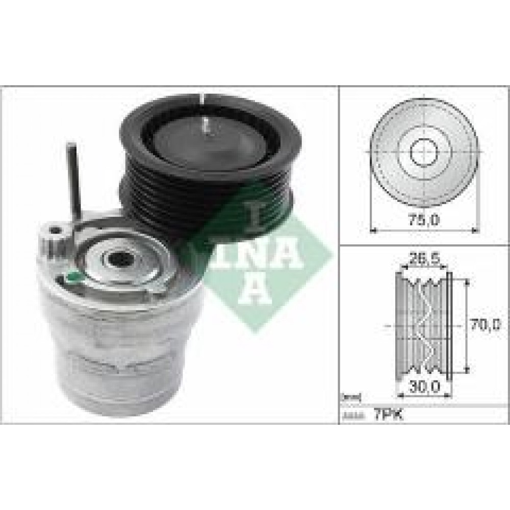 Натяжник ременя генератора Renault Twingo 0.9 TCE/1.0 SCe 14- (75x30), H4B/H4D