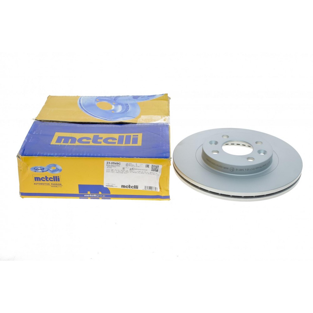 Диск гальмівний (передній) Renault Kangoo 97-/Logan 07-15/Megane 95-02 (259x20.7) (з покр.) (вент.)